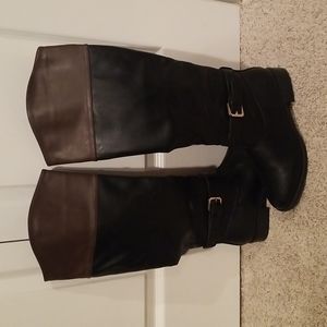 Brown/Black Riding Boots